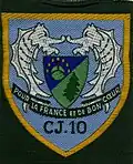 Insignia of CJF 10 (first model).