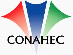 Flag of Consortium for North American Higher Education Collaboration Consortium pour la collaboration dans l'enseignement supérieur en Amérique du Nord (French) Consorcio para la Colaboración de la Educación Superior en América del Norte (Spanish)