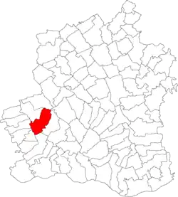 Location in Teleorman County