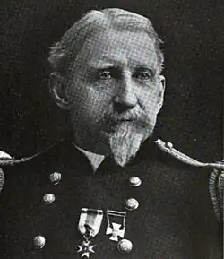 1923 black and white head and shoulders photo of Brigadier General Caleb H. Carlton in dress uniform