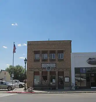 Camas County Courthouse in Fairfield
