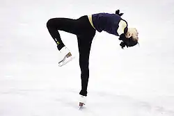 South Korean singles skater Yuna Kim, 2008