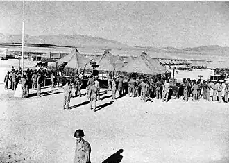 Camp Coxcomb at Desert Training Center