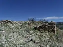 Different view of the ruins.