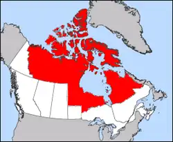 The N.W.T. boundary change in 1905 marked a major shift in the territorial government and demographics of the remaining population.