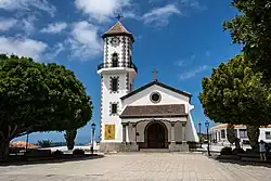 Iglesia de San Pío X prior to the 2021 Cumbre Vieja volcanic eruption