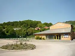 The New Canolfan Ceiriog Centre.