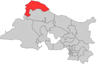 Situation of the canton of Châteaurenard in the department of Bouches-du-Rhône
