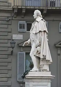 Statue of Carlo Goldoni in Florence