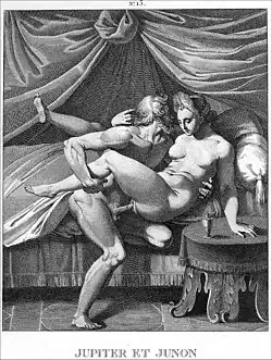 Image 48Erotic engraving supposedly after Agostino Carracci (1557–1602)