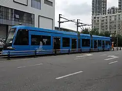Phase 1 additional order 70% low floor tram