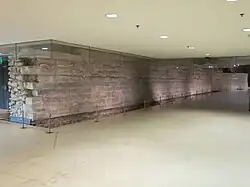 Wall of Charles V in the Carrousel du Louvre