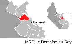 Location of Saint-Prime