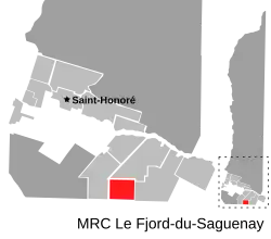 Location of Lalemant