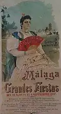 Carmen, the Ugliest in my Hometown (poster for the Feria de Agosto, 1895), Málaga Town Council.