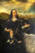 Caspar Ermes with son (Christian Richter c. 1650)