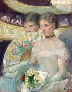The Loge, Mary Cassatt