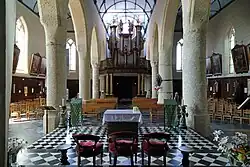 Interior of St Mary's church
