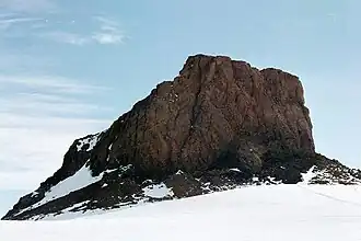 Castle Rock, north of McMurdo