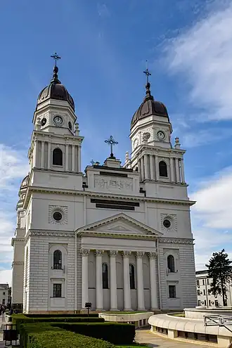 Neoclassical - Metropolitan Cathedral, Iași, 1833-1839, by Gustav Freywald, Bucher and Mihail Singurov, with some later interventions by Alexandru Orăscu from 1887
