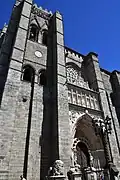 Ávila Cathedral, Exterior