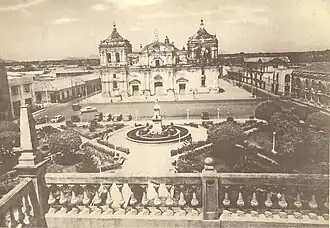 Cathedral of León circa 1950s or 1960s