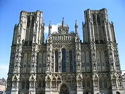 Image 16The west front of Wells Cathedral (from Culture of Somerset)