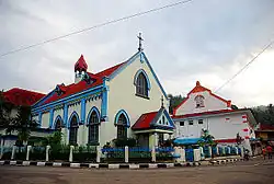 St. Barbara's Church of Sawahlunto.