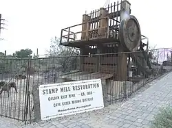 The Golden Reef Stamp Mill.