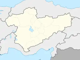 Çiftlik is located in Turkey Central Anatolia