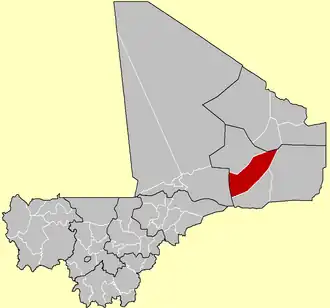 Cercle of Gao in Mali