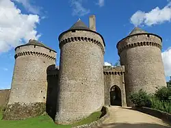 19th century entrance from the park.