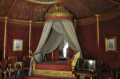 Bedroom of Joséphine de Beauharnais and Napoléon