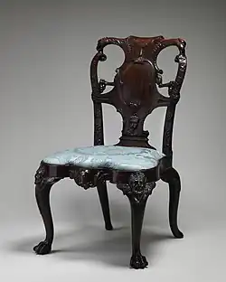 Chair, British, circa 1730–40