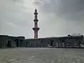 Chand Minar behind Bharat Mata temple
