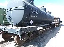 The G.R.Y.X. 799 Tank Car.