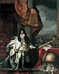 Charles II with the state crown