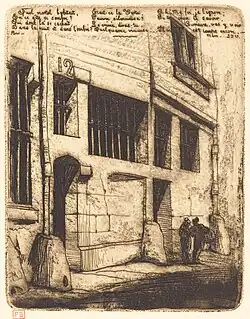 La Rue des Mauvais Garçons ("The Street of the Bad Boys"), 1854