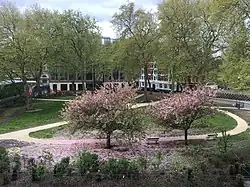 Charterhouse Square from Florin Court