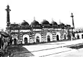 An old photo of the Chawk Masjid, by C.B. Asher