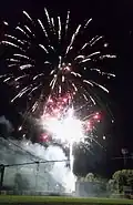 Fireworks, NBT Bank Stadium in 2016.