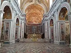 Interior of the main church