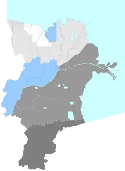 Location in Dongying