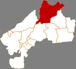 Location of Nehe in Qiqihar