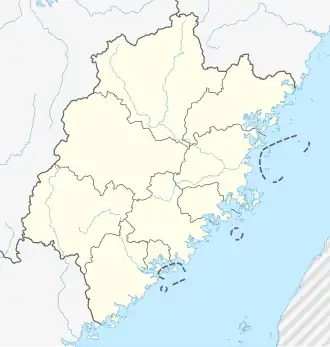 Quanzhou is located in Fujian