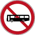 No buses