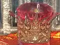 The crown of Muhammed Ali Shah Bahadur, kept in Chhota Imambara