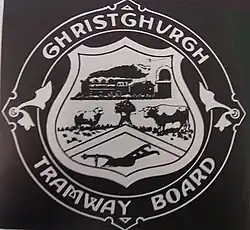 Christchurch Tramway Board logo