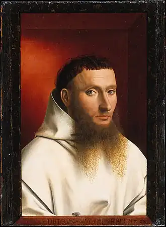 Petrus Christus, Portrait of a Carthusian,  1446