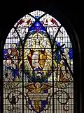 Stained glass window by Christopher Webb